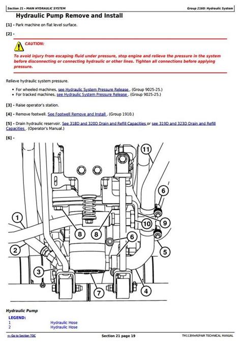 john deere 323d skid steer oil change|john deere 326d manual.